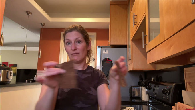 Cooking with ZFIT Skillet Egg with toast or sandwich